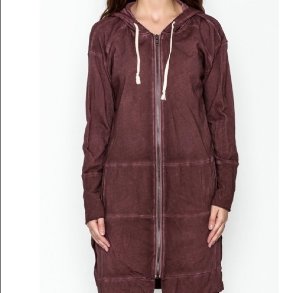 Pol French Terry long jacket sweatshirt L - Picture 3 of 8